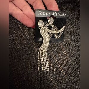 Vintage New Old Stock Couple Dancing Brooch $30